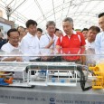 A miniature model of a tunnel boring machine, which will be used to excavate tunnels for the Thomson-East Coast Line. LTA’s Kho Yiqi showing Premier designs for the Mayflower MRT […]